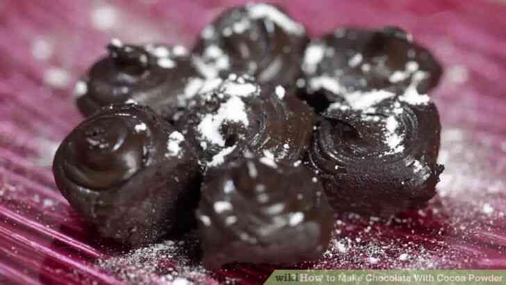 Image intitulée Faire du Chocolat Avec du Cacao en Poudre à l